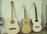 Models of guitars in preparation: Bean, Battente, Ilvolo